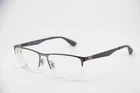 Ray-ban Rb 6335 2855 Gunmetal Gray Authentic Frames Eyeglasses 56-17 K1 Pre-owned. Price: $88.00.