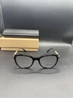 Burberry B2255Q 3001 Womens Black & Gold Modern Eyeglasses Frames 51/18 New. Price: $166.25.