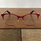 Kate Spade Eyeglasses Frames Only, Jenell C9A, 51-18-140, Red/brown Pre-owned. Price: $39.95.