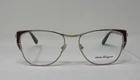 Salvatore Ferragamo SF2163 780 Shiny Rose Gold/bordeaux Eyeglasses. 53-17-140 New. Price: $115.00.