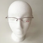 Urock Eyeglasses Frame U721 Rose 52-18-135 Semi Rimless Display Model New. Price: $32.98.