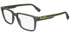 Lacoste Men's Matte Dark Green Rectangle Eyeglass Frames - L2936 275 New. Price: $49.99.