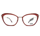 Ogi Eyeglasses Frames Piece Of PIE/472 Sunset/gold Cat Full Rim 53-17-140 New. Price: $99.99.