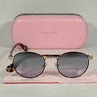 Kate Spade Adelais/s WR9GO Pilot Sunglasses Brown Blue Tortoise Frame Gray Lens New. Price: $119.99.