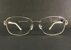 Tres Jolie Eyeglasses Frames 195 712 Pearl Ivory Shiny Gold Wire Rim 55-16-140 New. Price: $57.59.