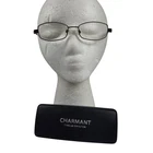 Charmant CH10881 Br Titanium Rectangular Women Eyeglasses 50-17-135 Frames Only Pre-owned. Price: $18.23.