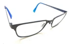 Cole Haan CH4026 001 Black Blue Rectangle Eyeglasses Frames 53-17 140 Designer Pre-owned. Price: $69.99.