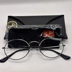 Ray-ban RB3547V 2502 Polished Gunmetal Oval Eyeglasses Frames Only 51-21-145 New. Price: $79.49.