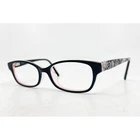 Bebe Eyeglasses Women Black Pink Floral BB5183 51-16-135 Pre-owned. Price: $31.99.