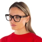 Gucci Demo Square Ladies Eyeglasses GG0038ON 011 54 New. Price: $197.51.