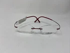 Silhouette Rimless Titanium Eyewear 5541 Ix 3040 51/17/140 Red PH16 New. Price: $200.00.