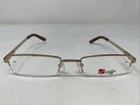 Venuti International VG80 Satin Gold 49-19-135 Half Rim Eyeglasses Frame 9809 New. Price: $37.50.