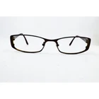 Jill Stuart Eyeglasses Womens Brown JS005-1 Rhinestone Rectangle 50-17-135 Pre-owned. Price: $31.99.