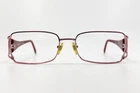 Versace Eyeglasses Frames Only Mod 1142-B 1056 Red Made In Italy 51-16-135 Pre-owned. Price: $63.99.