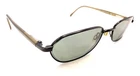 Maui Jim Mj 133 02 Black Green Oval Sunglasses Frames Japan Designer Women Pre-owned. Price: $64.99.