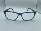 Esquire EQ1513 Eyeglasses Frame Only 54-17-145 Navy Blue Stylish Unisex Pre-owned. Price: $16.04.