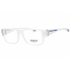 Polo Ralph Lauren Men's Eyeglasses Matte Frosted Clear Frame 0PH2275U 5869 New. Price: $103.29.