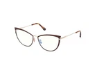 New Tom Ford FT5877-B 046 Matte Light Brown/gold/clear Blue Block 56MM. Price: $139.20.