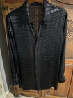 Versace Men Shirt Crocodile New. Price: $750.00.