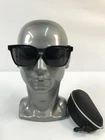 Gucci Full Rim Matte Navy Frame Trendy Unisex Sunglasses 61-16-145 Grey Lens Pre-owned. Price: $74.99.