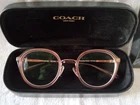 Coach HC5162 9331 Transparent Berry Rose Gold Eyeglass Frames 50-22-140 Pre-owned. Price: $32.99.
