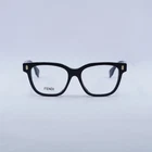 Fendi FE50055F 001 Women Shiny Black 52-16-145 Eyeglasses Square Acetate New. Price: $216.67.