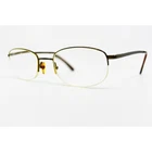Viva Eyeglasses Frames Unisex Brown Semi-rimless Oval 180 Sbrn 52-20-140 Pre-owned. Price: $39.99.