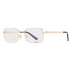 Cartier Santos Demo Rectangular Men's Eyeglasses CT0555OA 001 New. Price: $1165.99.