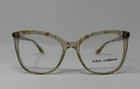 Dolce & Gabbana DG3278 3146 Gold Tortoise Cat-eye Eyeglasses. Size 52-17-140 New. Price: $93.00.