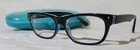 Zenni Optical Eyeglass Black Plastic Eyewear Frame With Purple Accents Pre-owned. Price: $9.99.