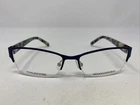 Banana Republic Jordyn 0DA4 52-15-130 Blue Half Rim Eyeglasses Frame &B86 New. Price: $54.00.