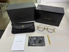 Linda Farrow - LFL1034 Hoffman Eyeglasses Gold / Black Frame New. Price: $399.88.