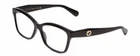 Gucci GG0798O Womens Cateye Full Rim Designer Reading Glasses Black Gold 55MM New. Price: $265.99.