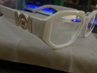 New Versace VE4361 53018-140 White/clear 53-18-140 Sunglasses Pre-owned. Price: $200.00.