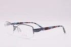 New Elle 13392 Blue Brown Authentic Frames Eyeglasses 52-17 K1. Price: $72.00.