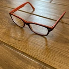 Ray-ban Women Eyeglasses Dark Brown / Orange RB1531 Frame Only Pre-owned. Price: $19.99.