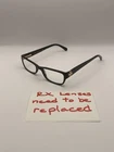Tory Burch Eyeglasses Womens Small Black Rectangle Frame TY2003 1377 49 18 135 Pre-owned. Price: $37.95.