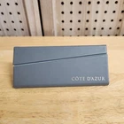 Cote D'azur Sunglasses Eyeglasses Gray Hard Flip Top Case 6.5X3 Used. Price: $7.99.
