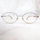 Hush Puppies Eyeglasses Frame H162 Women's Rose Gold Full Rim Oval 51-16-135 Pre-owned. Price: $34.99.