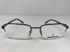 Blueprints Bp 21 Dark Brown 53-19-145 Metal Half Rim Eyeglasses Frame ZJ54 New. Price: $40.00.