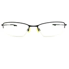 Oakley Eyeglasses OX5045-0153 Polished Black Half Rim Frame 53-19 136 H13994 Pre-owned. Price: $54.01.