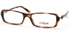 New Vogue 2673 1552 Havana Eyeglasses Frame 52-16-135MM B28MM. Price: $94.99.