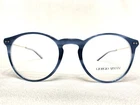 New Giorgio Armani AR7161 5688 Womens Blue Marble Eyeglasses Frames 48/20 140. Price: $151.58.