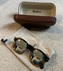 Illesteva Leonard Tortoise Silver Mirrored Sunglasses Italy C76 48-22 145 Case Pre-owned. Price: $90.00.