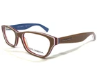 Dolce & Gabbana Eyeglasses Frames DG3175 2767 Cat Brown Blue Red 52-16-135 New. Price: $99.90.