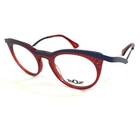 Boz Eyeglasses Frames Extra 3020 Red Blue With Stones Montana Cat 47-20-140 New. Price: $299.99.