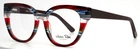 Madison Riley FP2132 C2 Multicolor Womens Cat Eyeglasses 52-18-140 B:45 New. Price: $54.99.