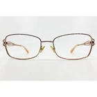 Saks Fifth Avenue Eyeglasses Frame Rose Gold Metal Square Women's 54-17-130 Pre-owned. Price: $31.99.