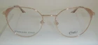 Candie's CA0181 028 Rose Pink Gold Women's Metal Eyeglasses Frame 52-17-140 Rx New. Price: $79.60.