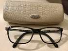 Helium 4244 Green Marble Gunmetal Women Eyeglasses Frames 52-16-135 W/case Italy Pre-owned. Price: $78.00.
